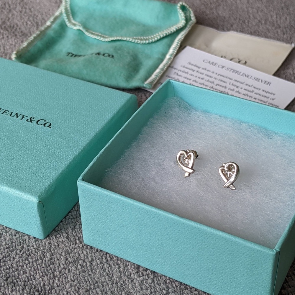 Tiffany & Co. Paloma Picasso Loving Heart Earrings